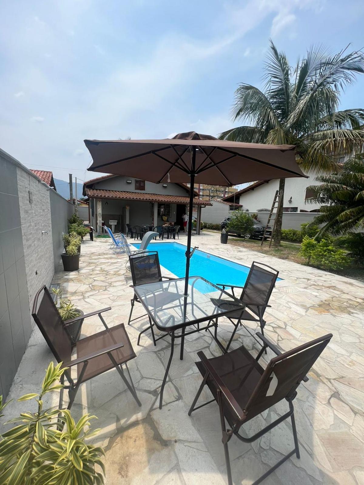 Casa Para Alugar Em Bertioga - Piscina, Wifi E Churrasqueira Vila Exterior foto